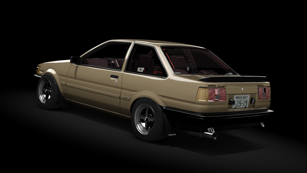 Toyota AE86 Mau5tang Pack 3.0, skin 04_old_brown