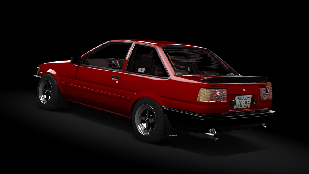 Toyota AE86 Mau5tang Pack 3.0, skin 05_wine_red