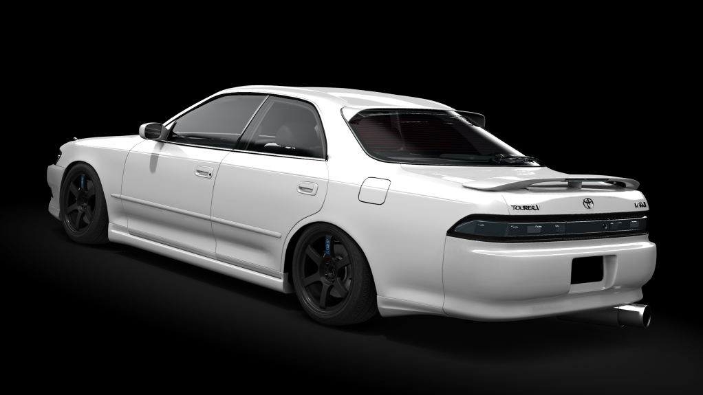 Toyota Mark II JZX90 Mau5tang Pack 3.0, skin 046 White Pearl