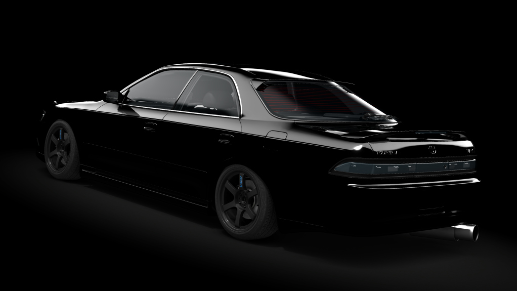 Toyota Mark II JZX90 Mau5tang Pack 3.0, skin 6N9 Black