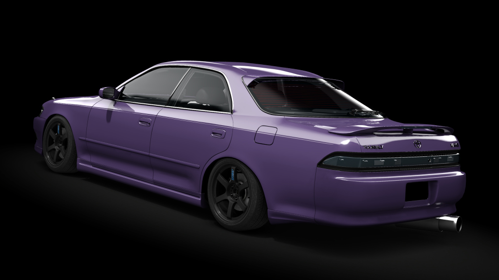 Toyota Mark II JZX90 Mau5tang Pack 3.0, skin nebula_purple_chameleon