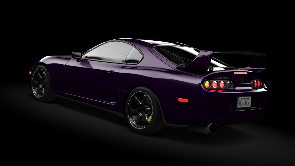 Toyota Supra A80 Mau5tang Pack 3.0, skin 10_purple