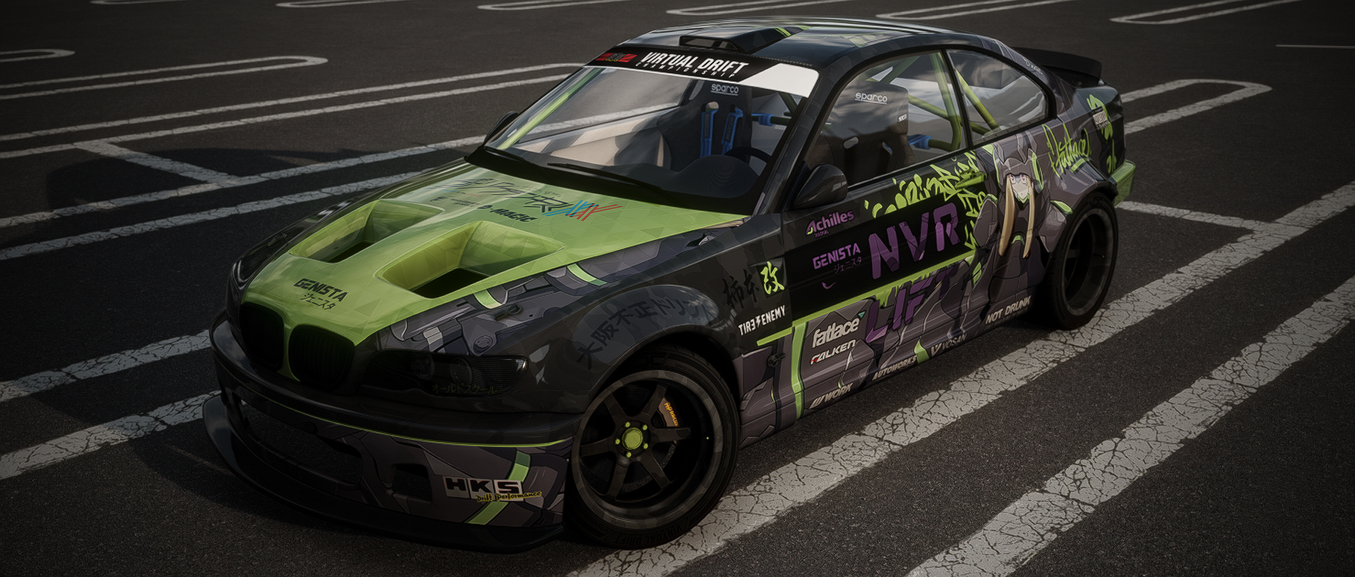 VDC BMW E46 HGK Public 4.0, skin Genista