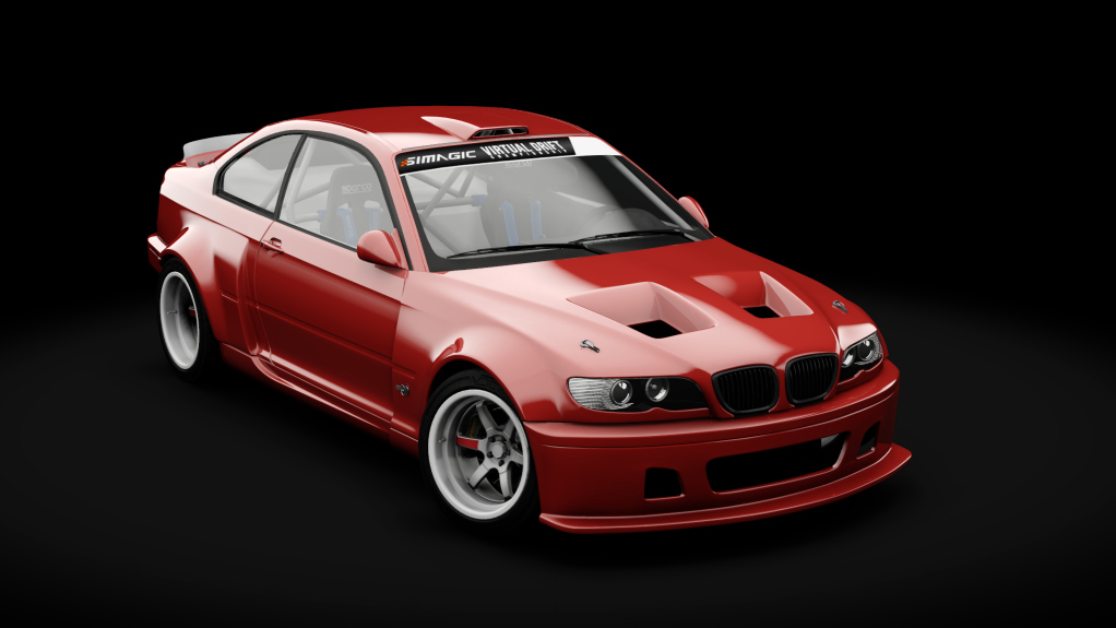 VDC BMW E46 HGK Public 4.0, skin Hellrot