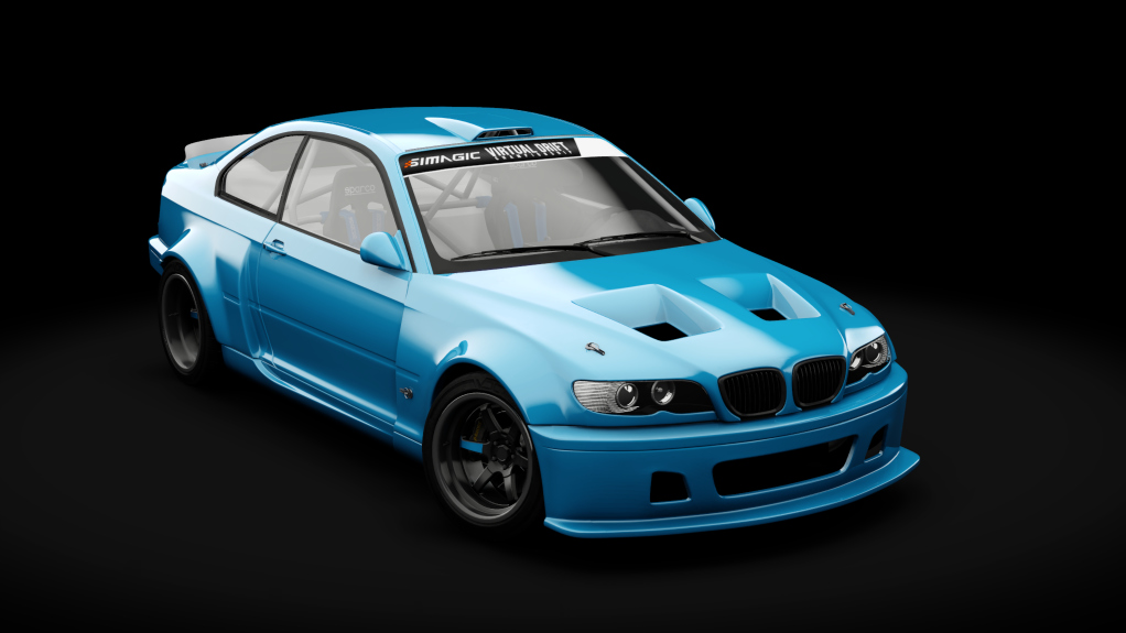 VDC BMW E46 HGK Public 4.0, skin Laguna_Seca_Blue