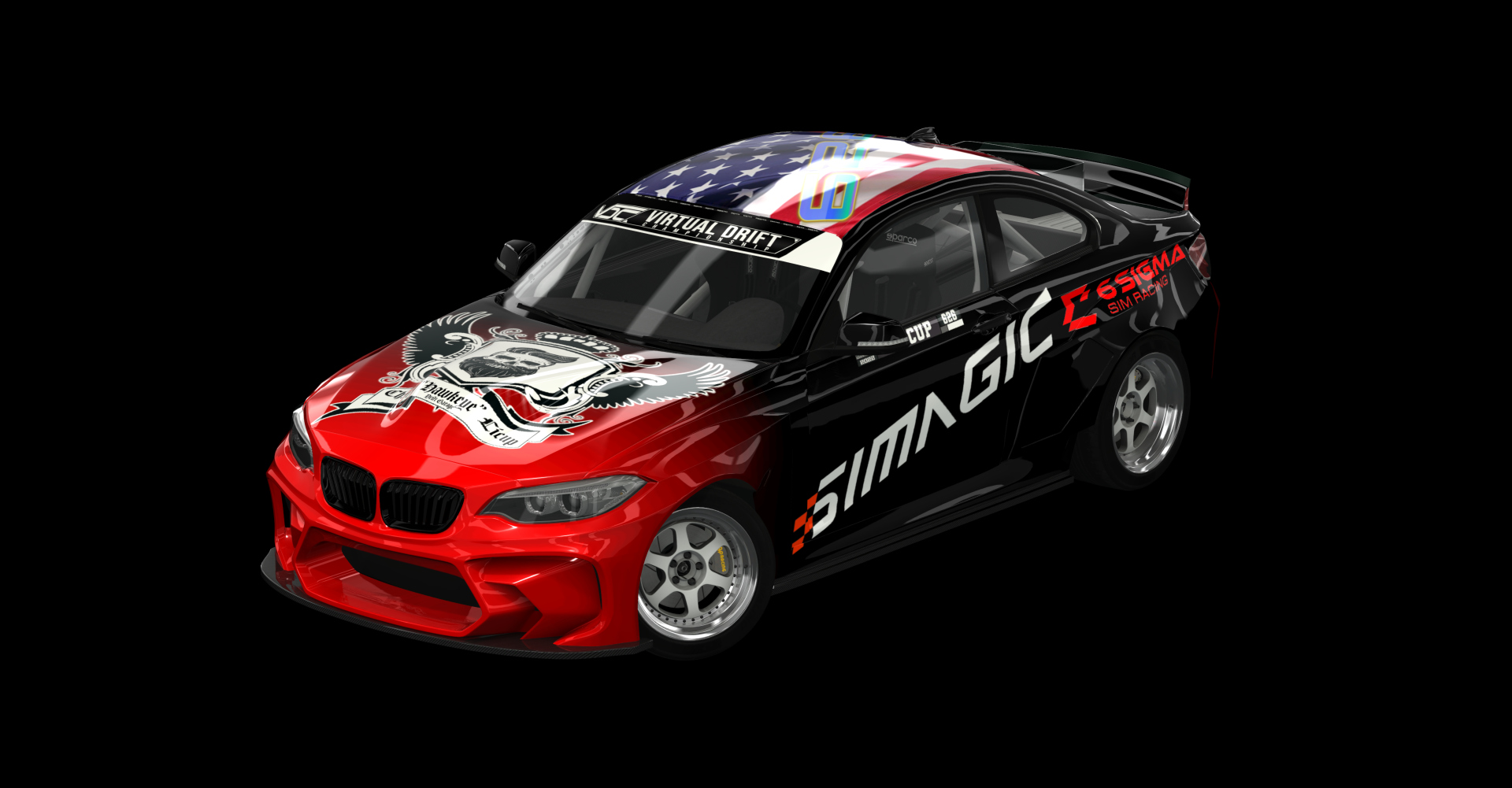 VDC BMW E46 HGK Public 4.0, skin chris_licup_626_SIMAGIC_F22