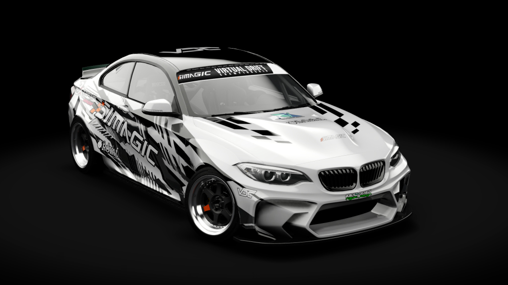 VDC BMW F22 M2 Eurofighter Public 4.0, skin VDC White