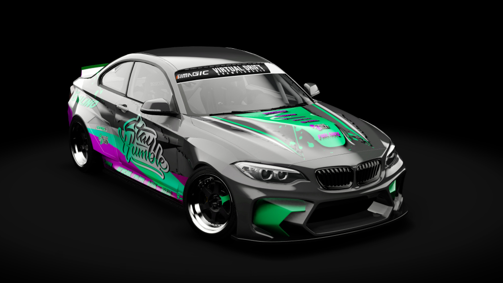 VDC BMW F22 M2 Eurofighter Public 4.0, skin VDC_Andreas Green