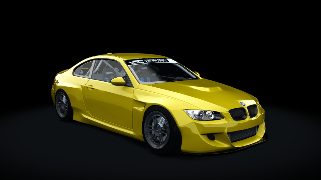 VDC BMW E92 M3 Public 2.0, skin yellow