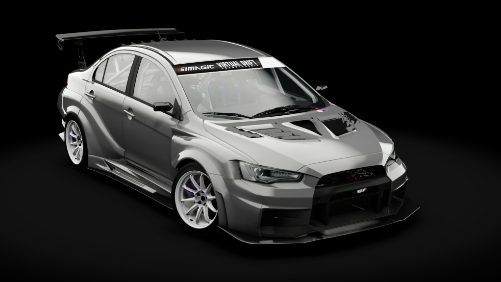 VDC Mitsubishi Evo X Public 4.0, skin 05_Grey