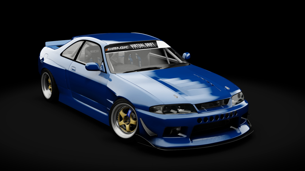 VDC Nissan Skyline R33 Public 4.0, skin 00_bayside_blue