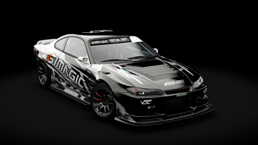 VDC Nissan Silvia S15 Public 2JZ 4.0, skin VDC Black