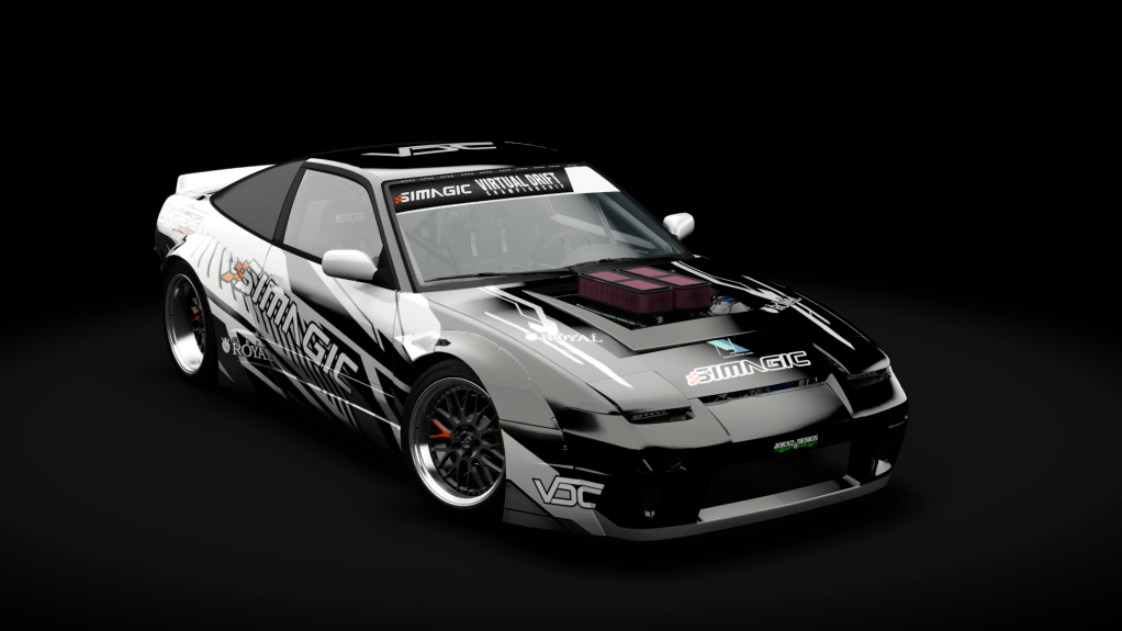 VDC Nissan Silvia RPS13 Public 4.0, skin VDC Black