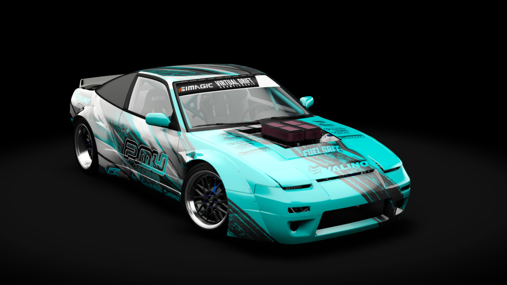 VDC Nissan Silvia RPS13 Public 4.0, skin VDC_Andreas_Blue