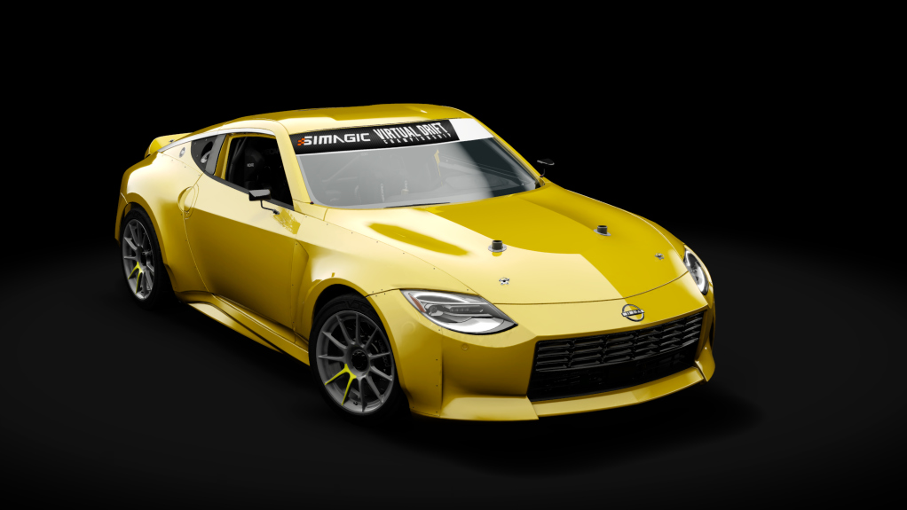 VDC Nissan Z Public 4.0, skin 04_lightning_yellow