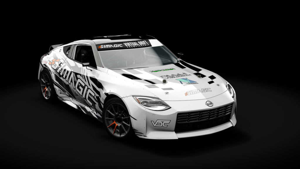 VDC Nissan Z Public 4.0, skin VDC White