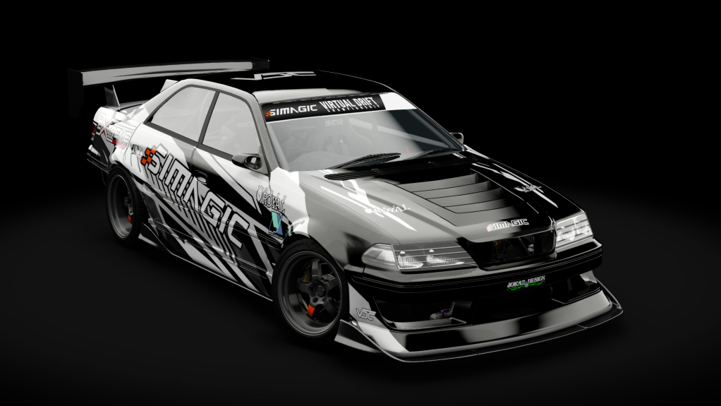 VDC Toyota Mark II JZX100 Public 4.0, skin VDC Black