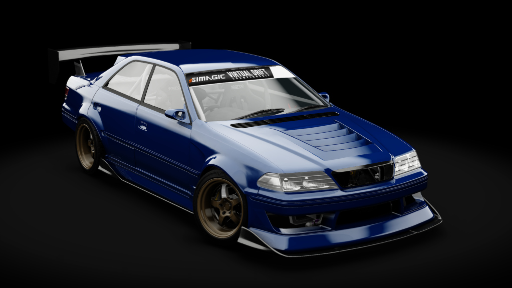 VDC Toyota Mark II JZX100 Public 4.0, skin gravity_blue