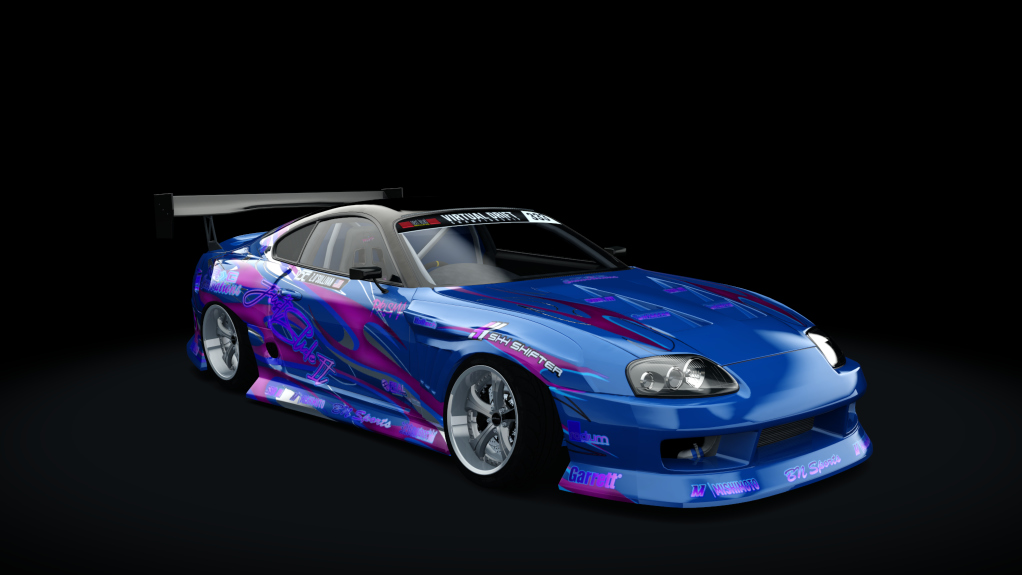 VDC Toyota Supra Zack O'Sullivan 2022 Public, skin Zack O'Sullivan Blue