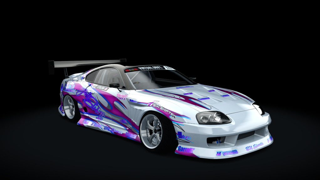 VDC Toyota Supra Zack O'Sullivan 2022 Public, skin Zack O'Sullivan White