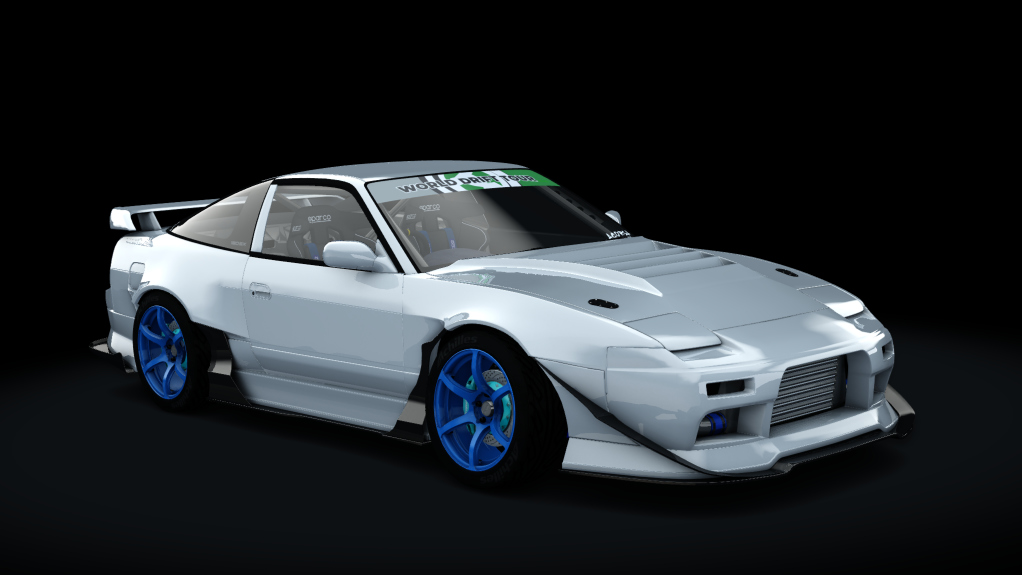 WDT Nissan 180SX, skin white