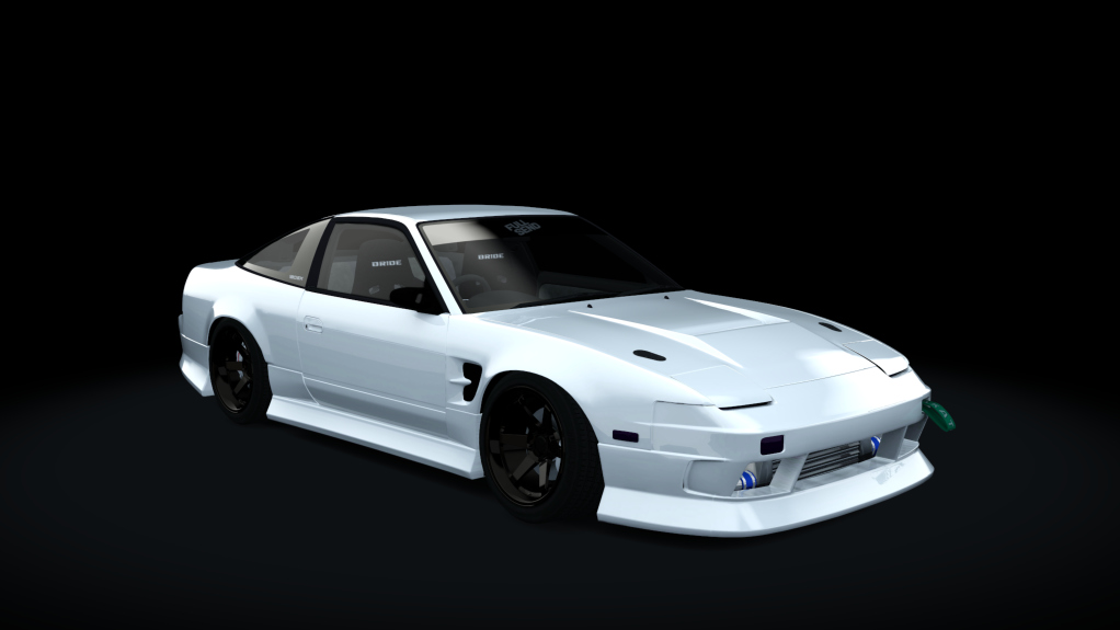 Nissan 180SX WDT Street, skin FS_STREET_WHITE