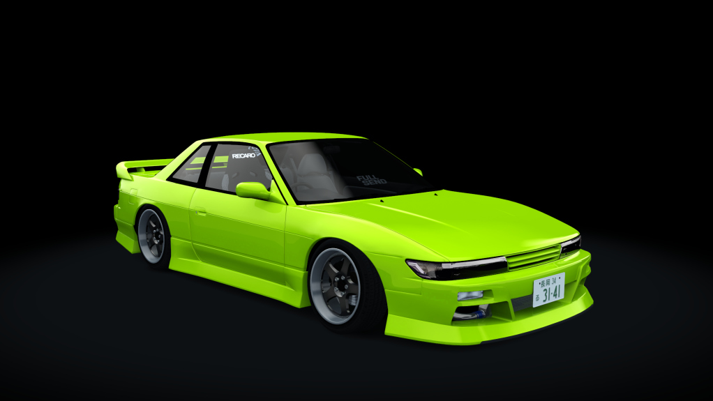 Nissan Silvia S13 WDT Street, skin FS_STREET_GREEN