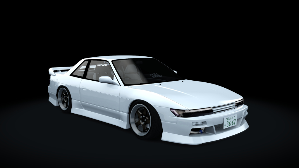 Nissan Silvia S13 WDT Street, skin FS_STREET_WHITE