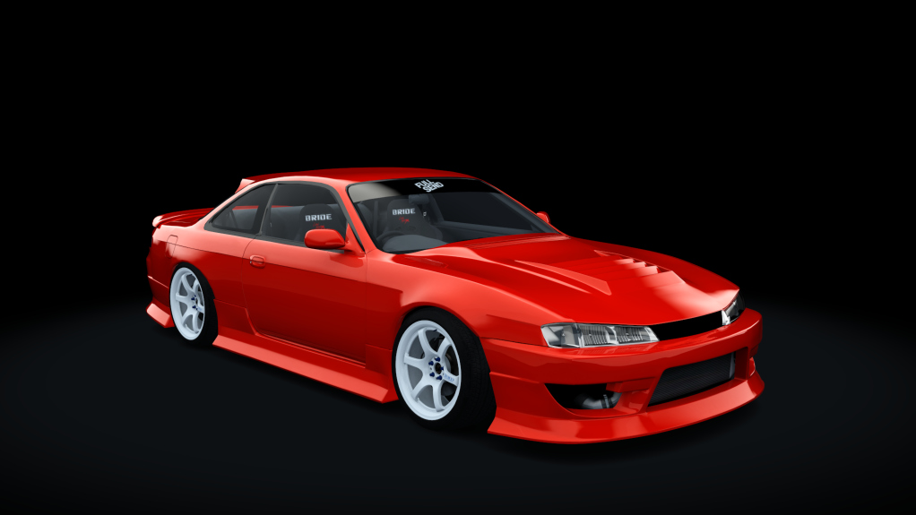 Nissan Silvia S14 WDT Street, skin FS_STREET_RED