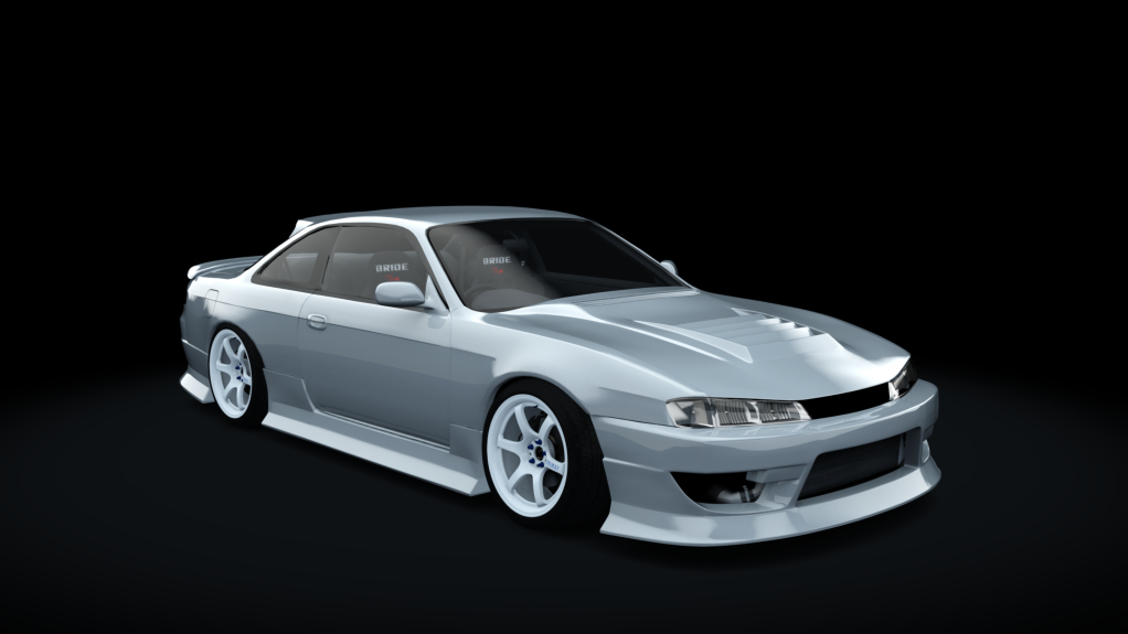 Nissan Silvia S14 WDT Street, skin Sonic_Silver