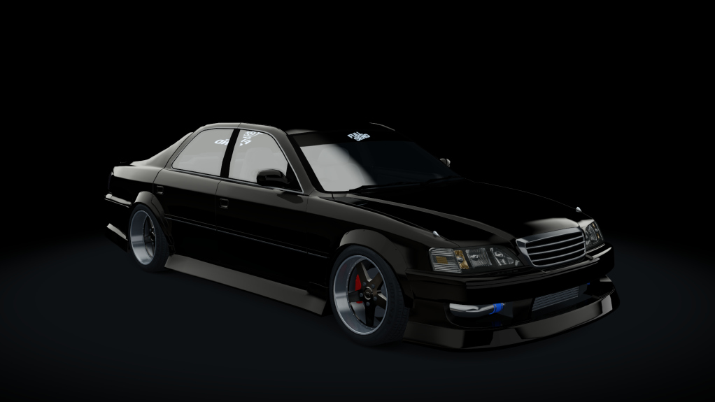 Toyota Cresta JZX100 DW-Spec, skin FS_STREET_BLACK