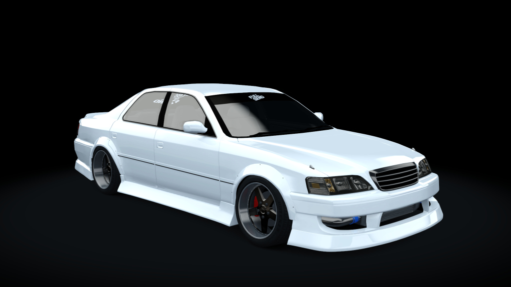 Toyota Cresta JZX100 DW-Spec, skin FS_STREET_WHITE