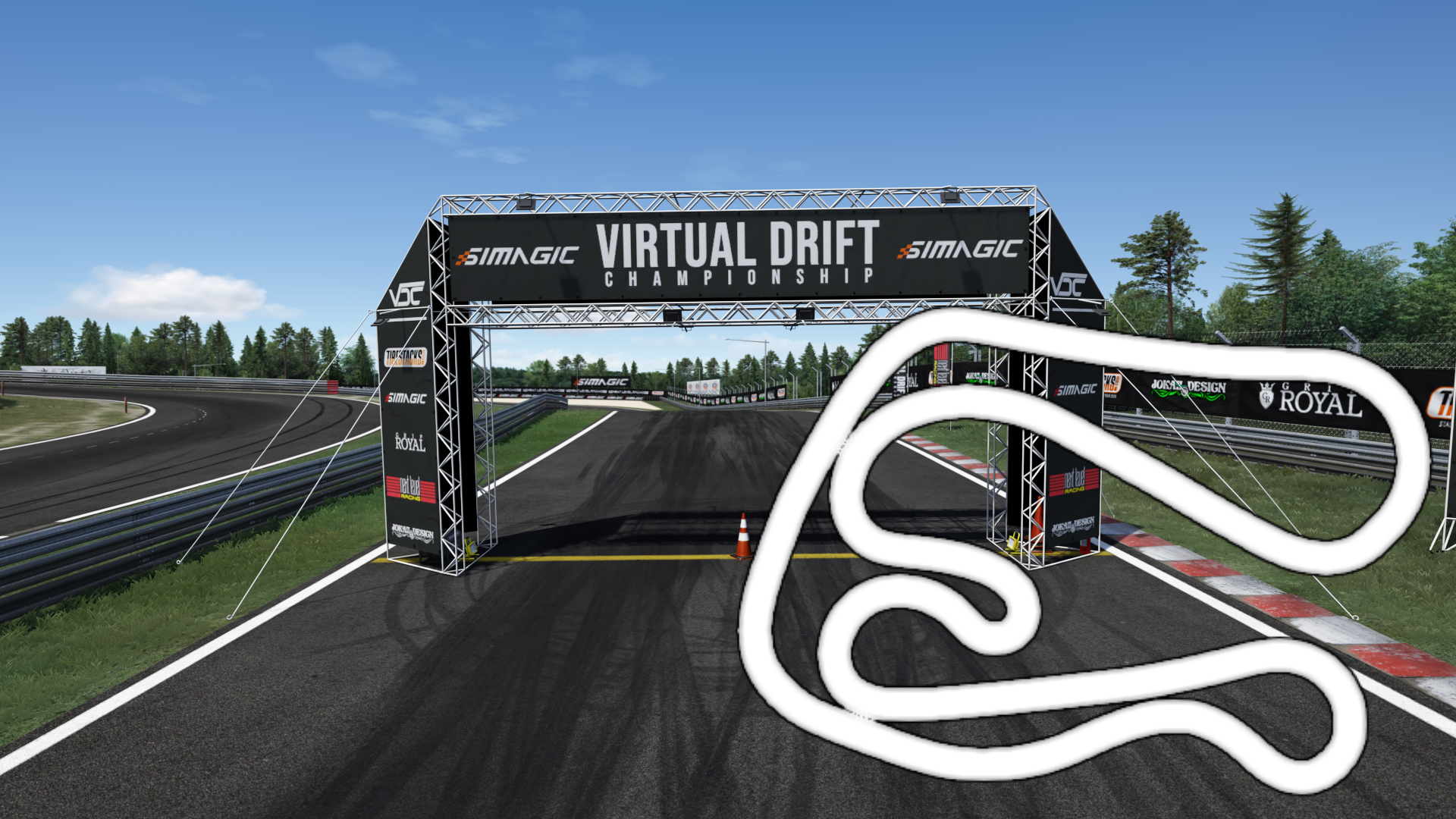 VDC Sturup Raceway, layout vdc_layout_a
