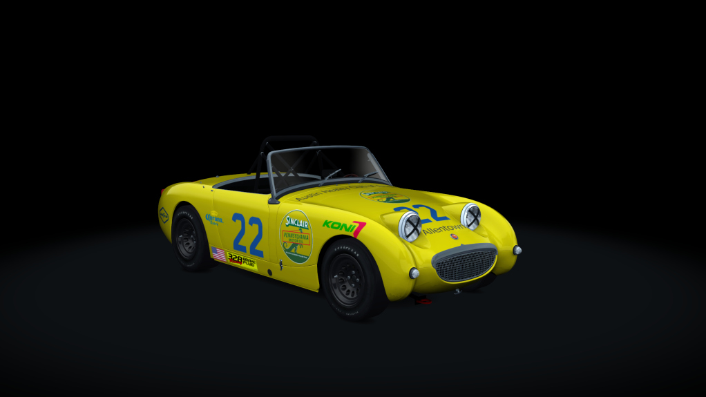 Austin Healey Sprite (Race), skin 22_sinclair