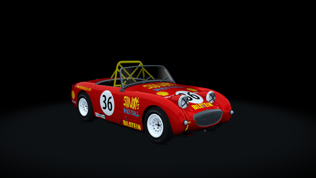 Austin Healey Sprite (Race), skin 36_bilstein