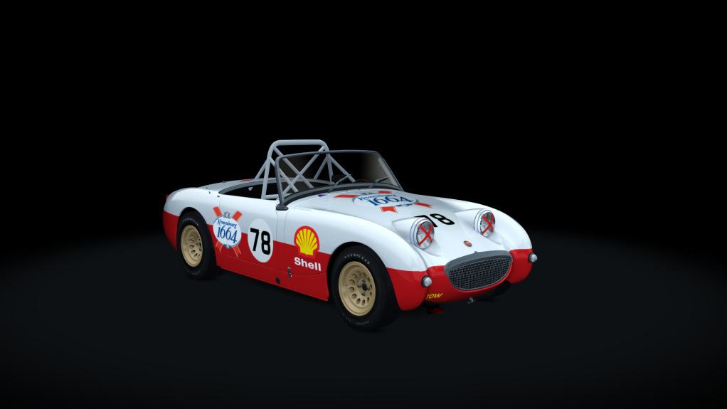 Austin Healey Sprite (Race), skin 78_kronenburg