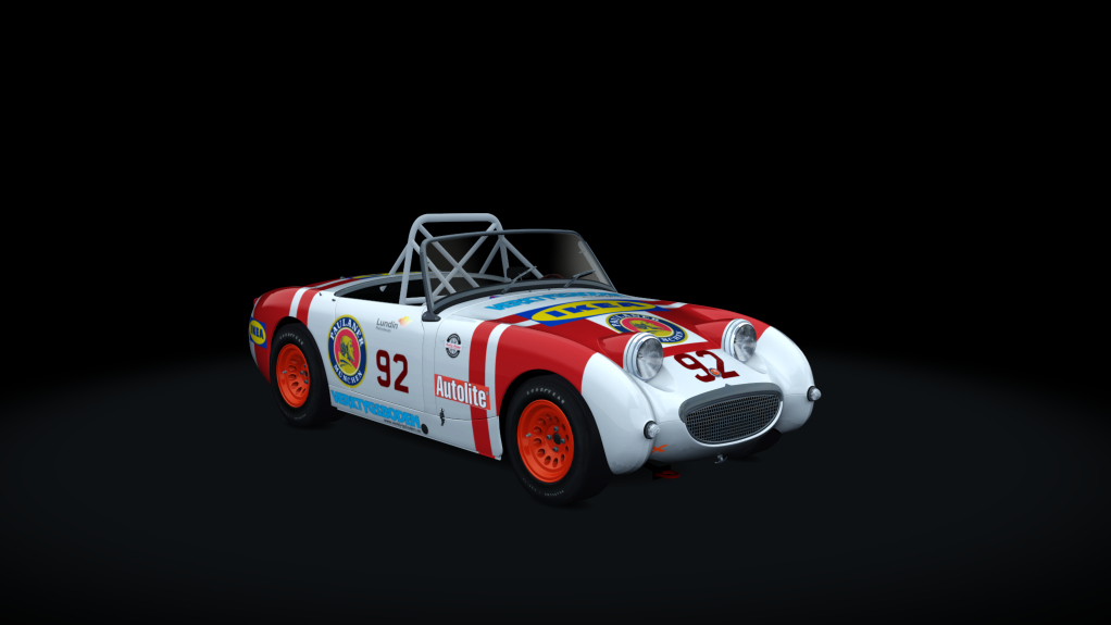 Austin Healey Sprite (Race), skin 92_ikea