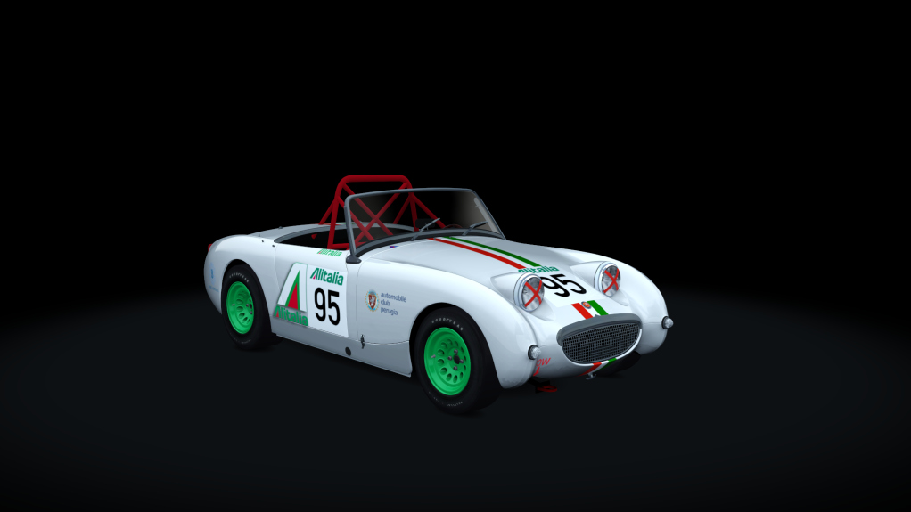 Austin Healey Sprite (Race), skin 95_alitalia