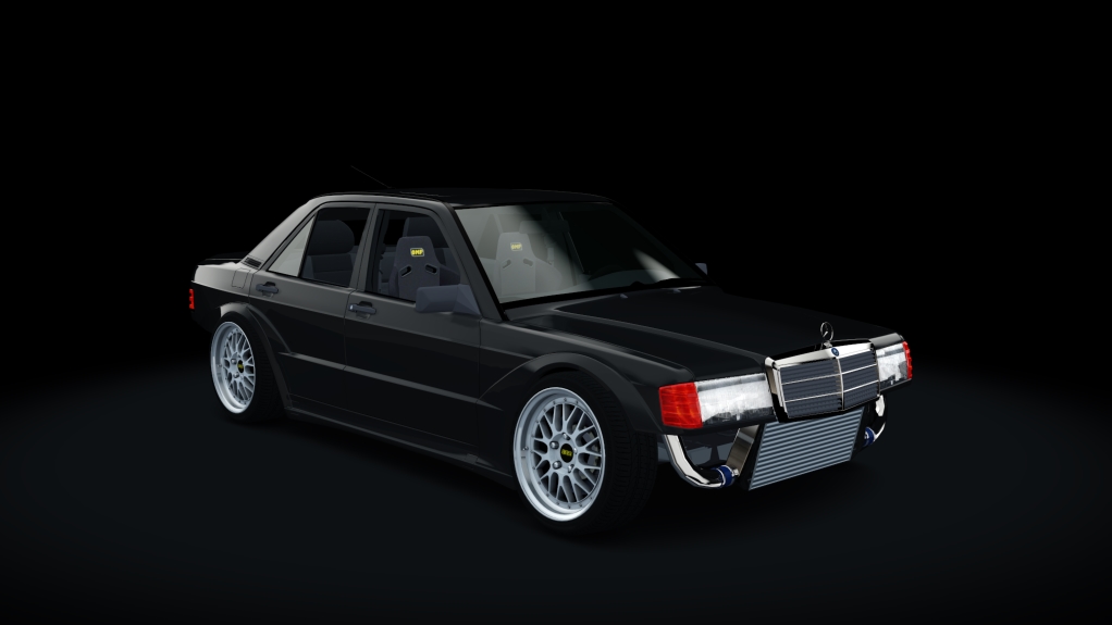 Mercedes-Benz 190E Street Drift 1990, skin black