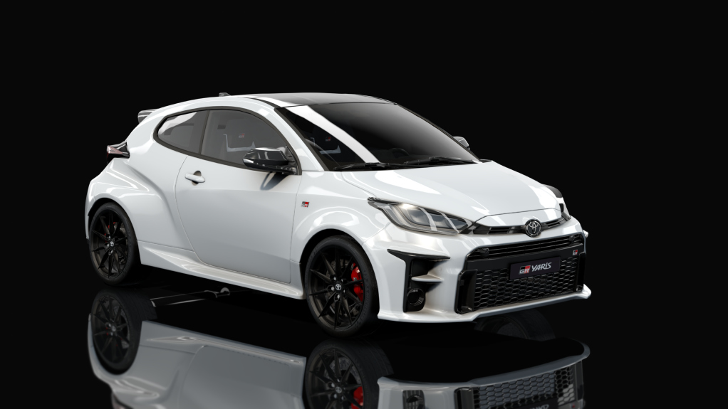 Toyota Yaris GR - LHD, skin Super white II