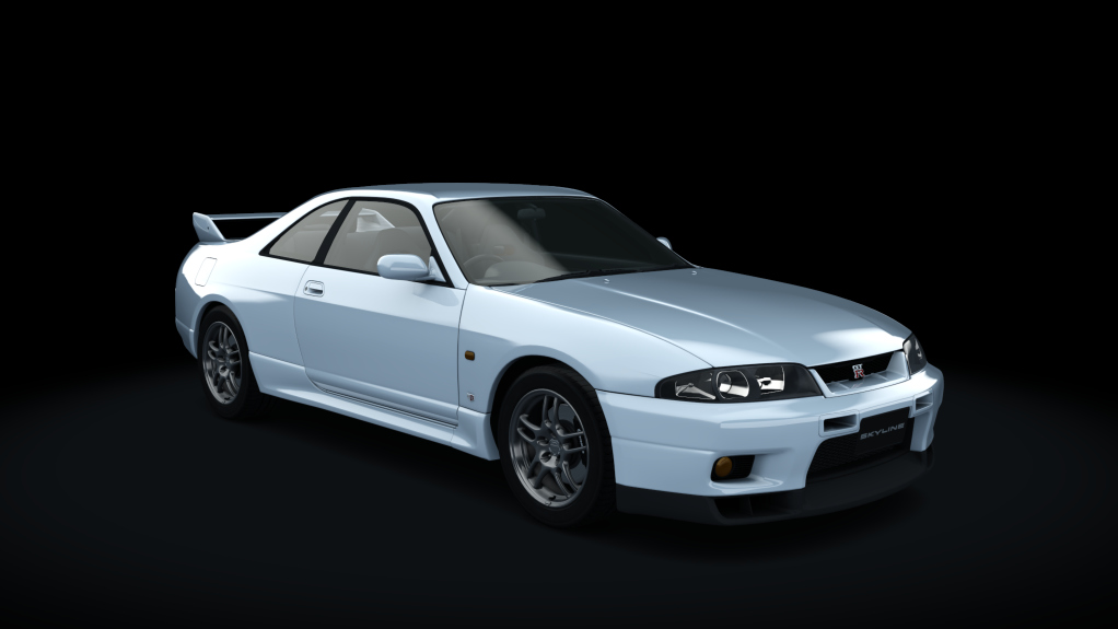 Nissan SKYLINE GT-R V • spec (R33), skin 02 sonic silver