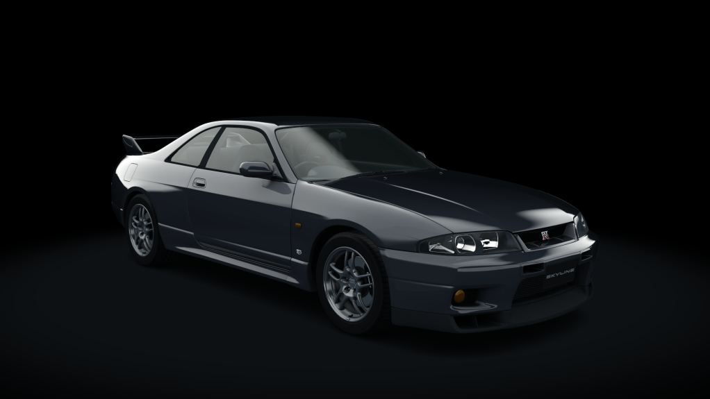 Nissan SKYLINE GT-R V • spec (R33), skin 03 dark gray pearl