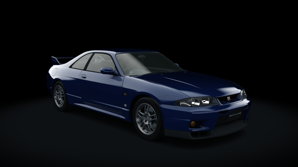 Nissan SKYLINE GT-R V • spec (R33), skin 06 deep marine blue