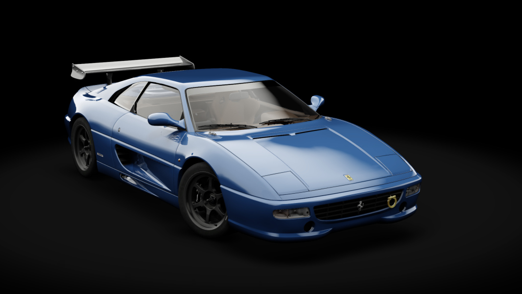 Ferrari 355 Challenge Street Version, skin Azzurro California