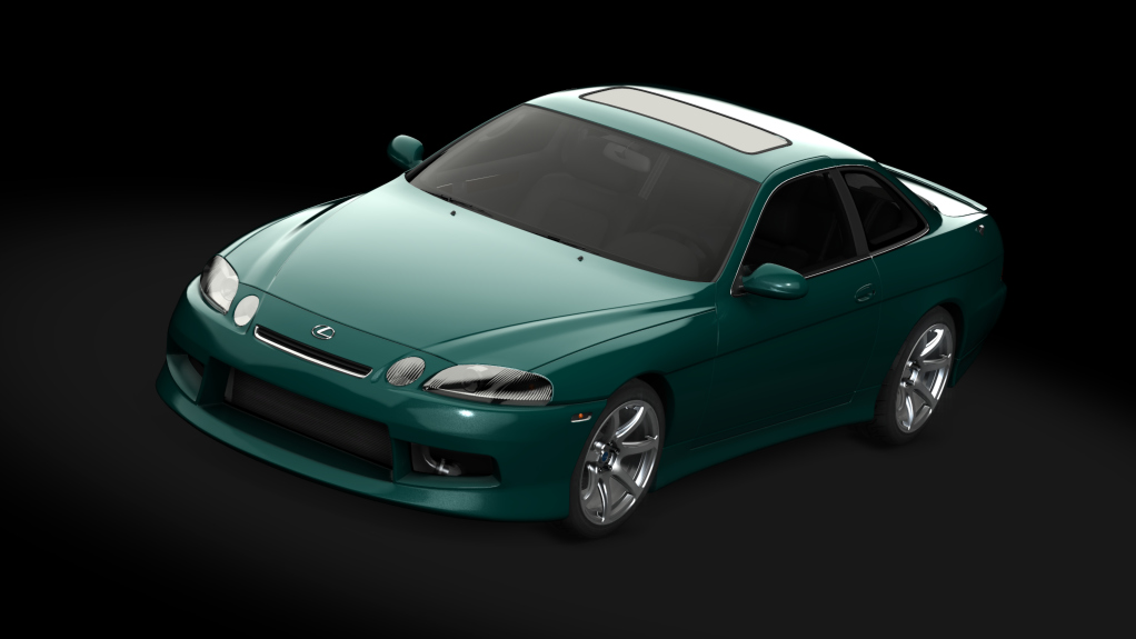 Lexus SC400 2JZ Swap, skin Classic Green Pearl