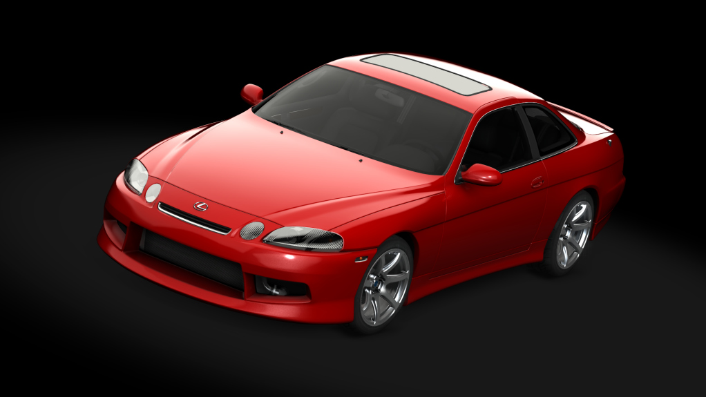 Lexus SC400 2JZ Swap, skin Renaissance Red