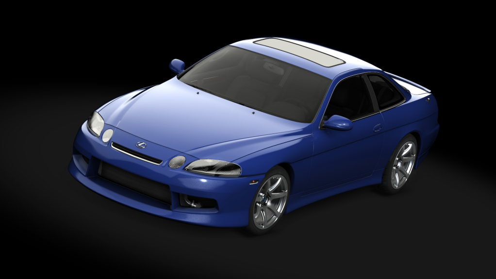 Lexus SC400 2JZ Swap, skin Royal Sapphire Pearl