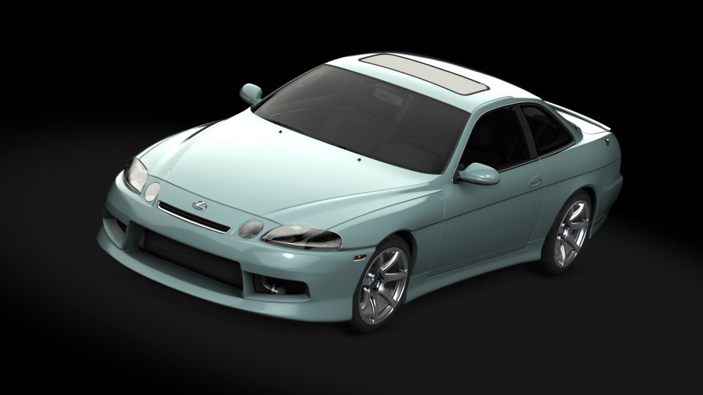 Lexus SC400 2JZ Swap, skin Silver Spruce Metallic