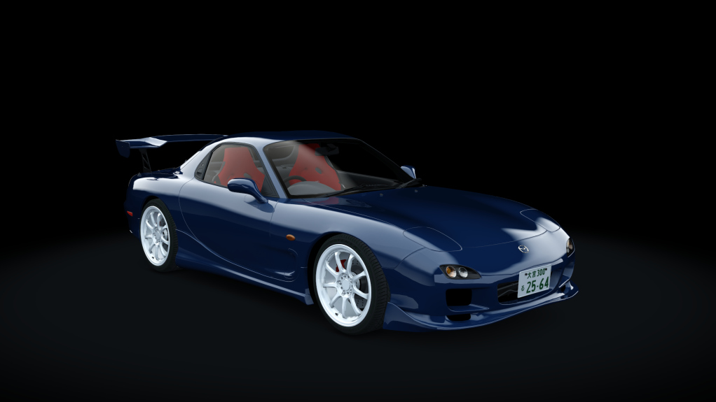 Touge Workshhop Mazda RX-7 Perfomance, skin 04_blue_mica