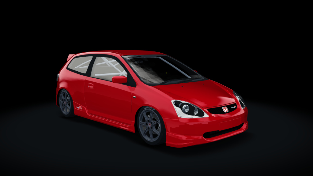 MSC RS 2.0 Honda Civic Type R, skin Milano_Red